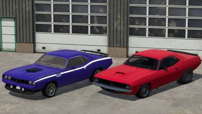 1971 Plymoth Cuda & 1974 Plymoth Barracuda Drag v1.0.0.0
