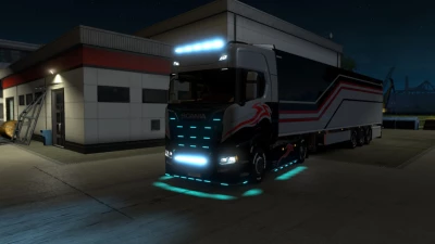 Alexd Flare and Lights 10000K all trucks v1.56