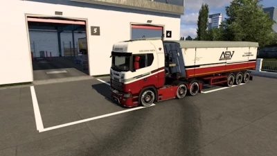 ASV LOGISTICA new red skin v1.0