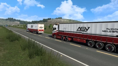ASV LOGISTICA new red skin v1.0