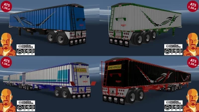 BANENS GRAIN HOPPER TRAILER v1.0 ATS 1.56.x