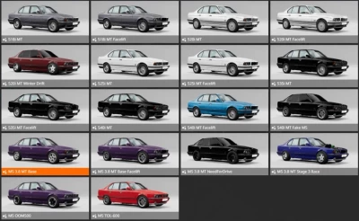 BMW 5-Series E34 (KM) v1.0