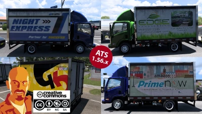 BOX TRUCK TRAFFIC PACK v1.0 ATS 1.56.x