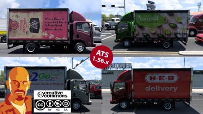 BOX TRUCK TRAFFIC PACK v1.0 ATS 1.56.x