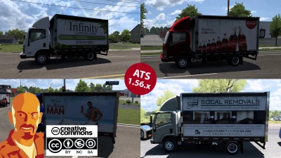 BOX TRUCK TRAFFIC PACK v1.0 ATS 1.56.x