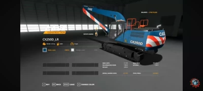 CASE CX250D Long Reach Excavator v1.0.0.0