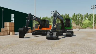Deere 2154G/Hitachi ZX210F-6 Roadbuilder v1.0.0.0