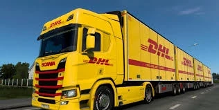 DHL Express Skin for Scania S & R Series v1.0