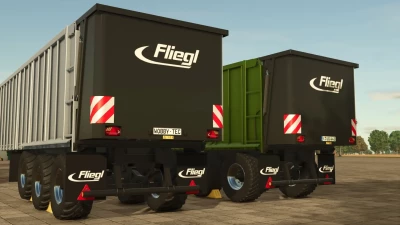 FLIEGL ASS298 3-axle push-off shield trailer WobbyTec v1.0.0.1