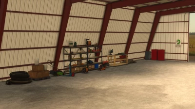 FS25 Metal Frame Shed v1.0.0.0