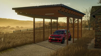 FS25 Wooden Carport V1.0.0.0