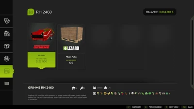 Grimme RH2460 v1.5.0.0