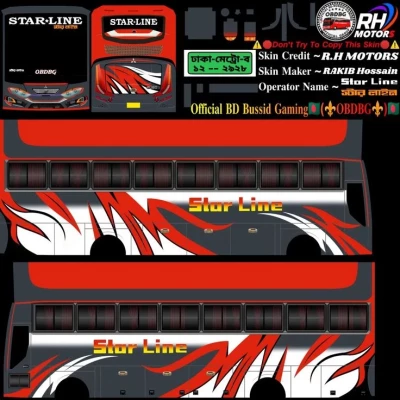 Hino Ak1J Capsul Body Bus Mod with Bd Skin 1.27 & 1.28
