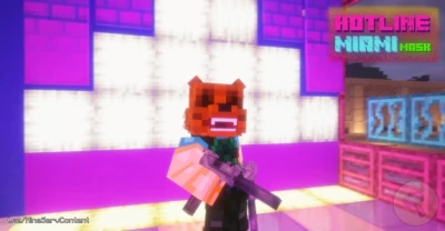 Hotline Miami For Minecraft 1.16.5-1.21.5 v1.1