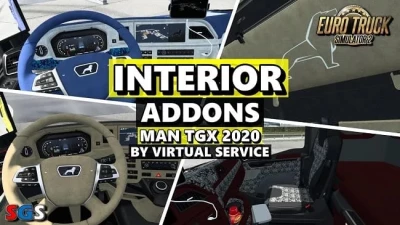 Interior Addons for MAN TGX 2020 v1.8