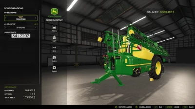 John Deere Precision Farming Sprayers v1.6.0.0