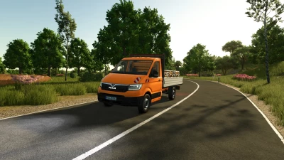 MAN TGE Flatbed v1.0.0.0