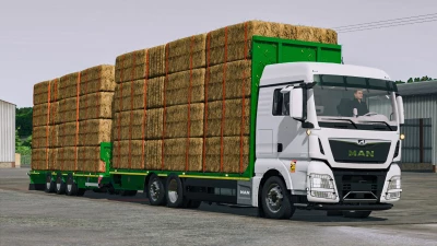 MAN TGX 6x2 Straw Bale v1.0.0.0