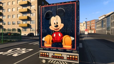 Mickey Mouse Volvo FH5 Combo Skin pack v1.0