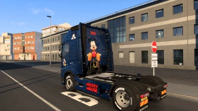 Mickey Mouse Volvo FH5 Combo Skin pack v1.0