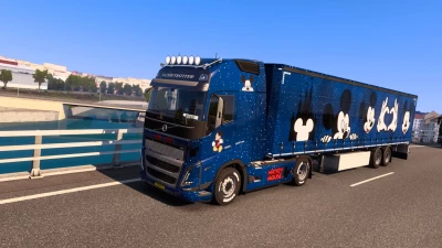 Mickey Mouse Volvo FH5 Combo Skin pack v1.0