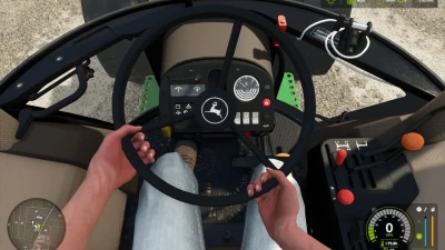 Realistic camera with hand on steering wheel v1.1.0.0