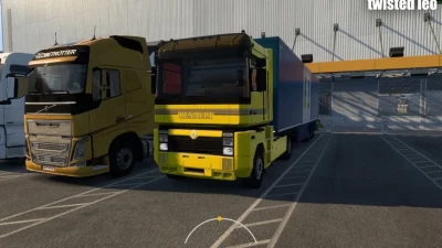 Renault Magnum V8 Open pipe sound v1.0 1.55