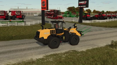 Round Cotton Module Spear For Wheel Loaders v1.0.0.0