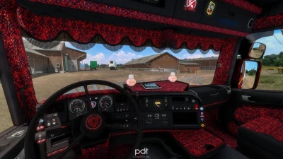 Scania R580 J.Vrolijk Transport + Trailer v13 1.55