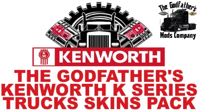 The Godfather's Kenworth K Series Skins Pack v1.3
