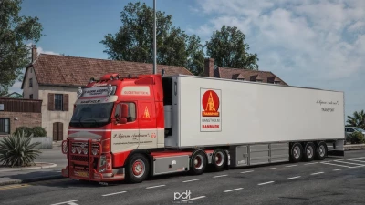 Volvo FH3 P.Bjarne Andersen + Trailer v3.0 1.55