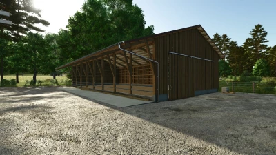 Wooden Sheepbarn With Pasture v1.0.0.1