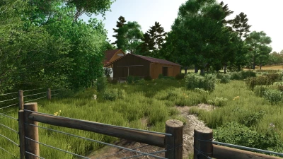 Wooden Sheepbarn With Pasture v1.0.0.1