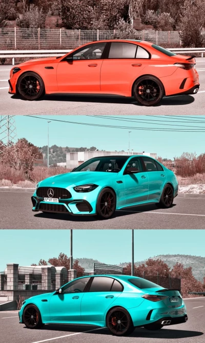 2024 Mercedes Benz C Class AMG C 43 v1.2 [1.57]