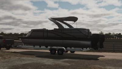 2025 Bennington Q Line Pontoon Boat And Trailer v1.0.0.0