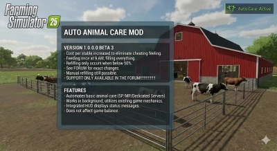 Auto Animal Care BETA 3 v1.0.0.0