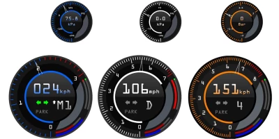 Custom Tachometers and Boost Gauges (Beamng) v3.3.1