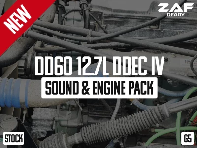 DD60 12.7L (DDEC IV) Sound & Engine Pack v1.1 1.57