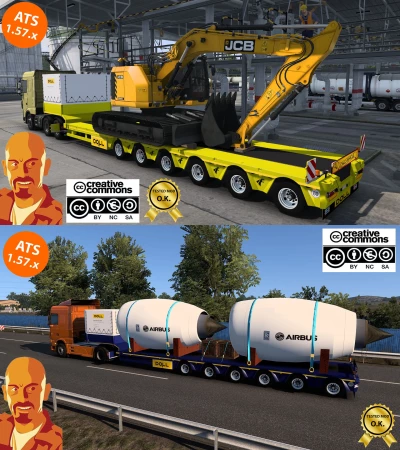 DOLL-SIEMENS SPECIAL TANSPORT TRAILER v3.0 ATS 1.57.x