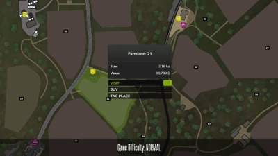Farmland Cost By Difficulty v1.0.0.0