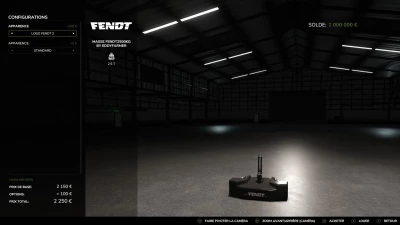Fendt weight v1.0.0.0