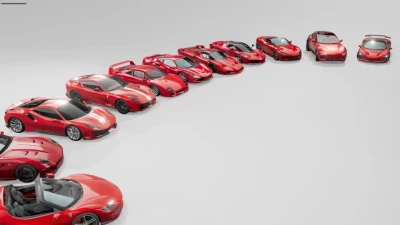 Ferrari Mega Pack 25+ Cars BeamNG V1.0