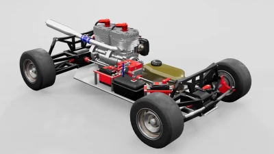 Gniar Mods - QuarterScale 1/4 Full Animated Chassis RC D Series v1.0