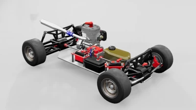 Gniar Mods - QuarterScale 1/4 Full Animated Chassis RC D Series v1.0