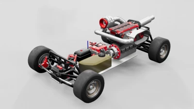 Gniar Mods - QuarterScale 1/4 Full Animated Chassis RC D Series v1.0