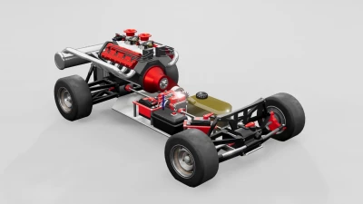 Gniar Mods - QuarterScale 1/4 Full Animated Chassis RC D Series v1.0