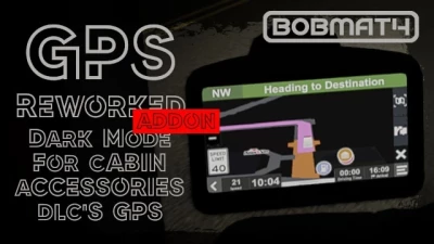 GPS Reworked for Cabin Accessories DLC's GPS + Dark Mode v1.3 1.57
