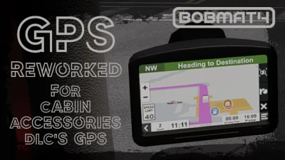 GPS Reworked for Cabin Accessories DLC's GPS + Dark Mode v1.3 1.57