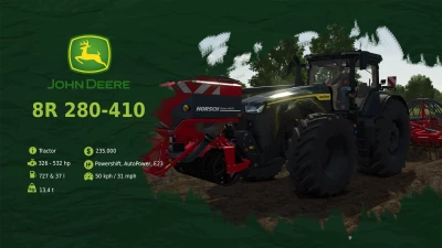 John Deere 8R 280 - 410 v1.0.1.0