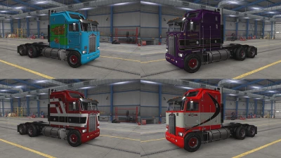 KENWORTH K100 SKINS PACK v7.0
